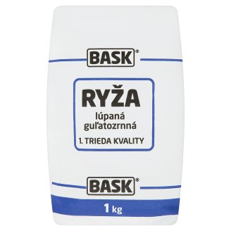Ryža guľatá lúpaná BASK, 1 kg. / 1ks